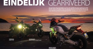 Vergelijkingstest Moto Guzzi V100 Mandello – Kawasaki Versys 1000 SE Grand Tourer – Yamaha Tracer 9 GT